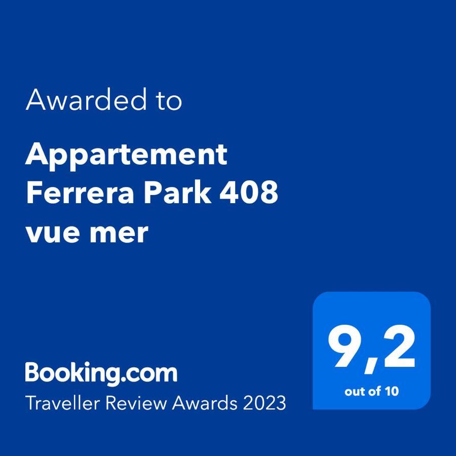 Appartement Ferrera Park Vue Mer Cala Ferrera  Dış mekan fotoğraf