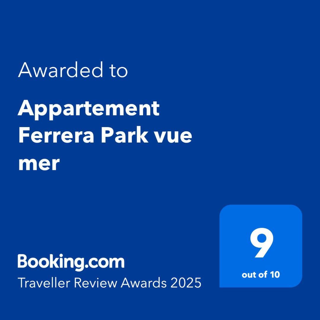 Appartement Ferrera Park Vue Mer Cala Ferrera  Dış mekan fotoğraf